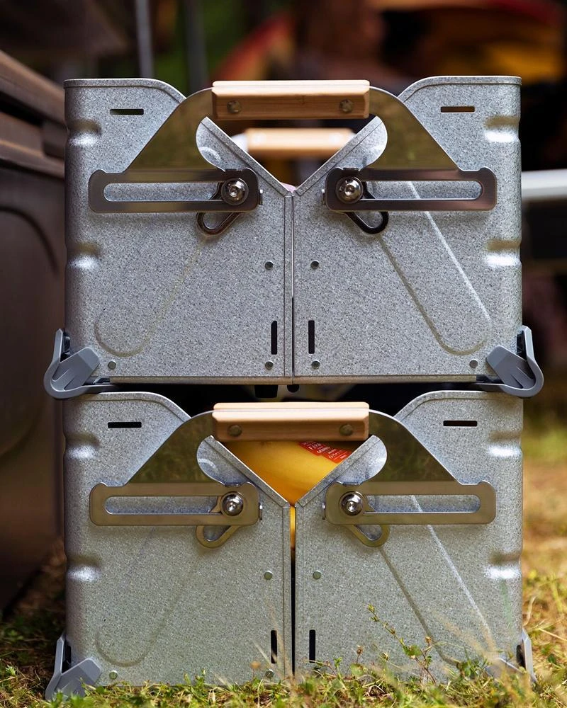 Snow Peak Stacking Shelf Container 50 4 Snow Peak Stacking Shelf Container 50 - Image 2