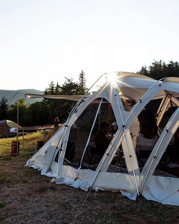 Snow Peak Living Shell Long Pro. In Ivory 5 Snow Peak Living Shell Long Pro. In Ivory - Image 3