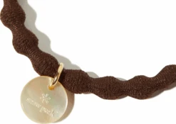 Logo Hair Tie 16 Logo Hair Tie -Snow Peak Shop AC 23SW401 Brown alt 02