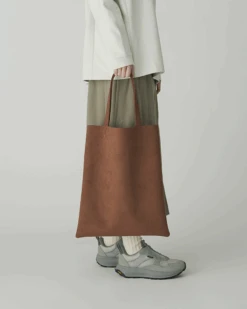 Vegan Leather Tote Bag -Snow Peak Shop AC 24AU403 20231212 snowpeak 00052 jpg