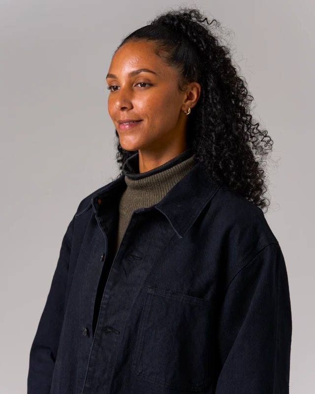 Recycled Cotton Denim Jacket 10 Recycled Cotton Denim Jacket - Image 8