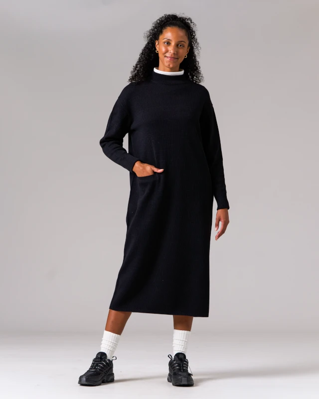 Co/Ny/Pe Knit Dress 5 Co/Ny/Pe Knit Dress - Image 3