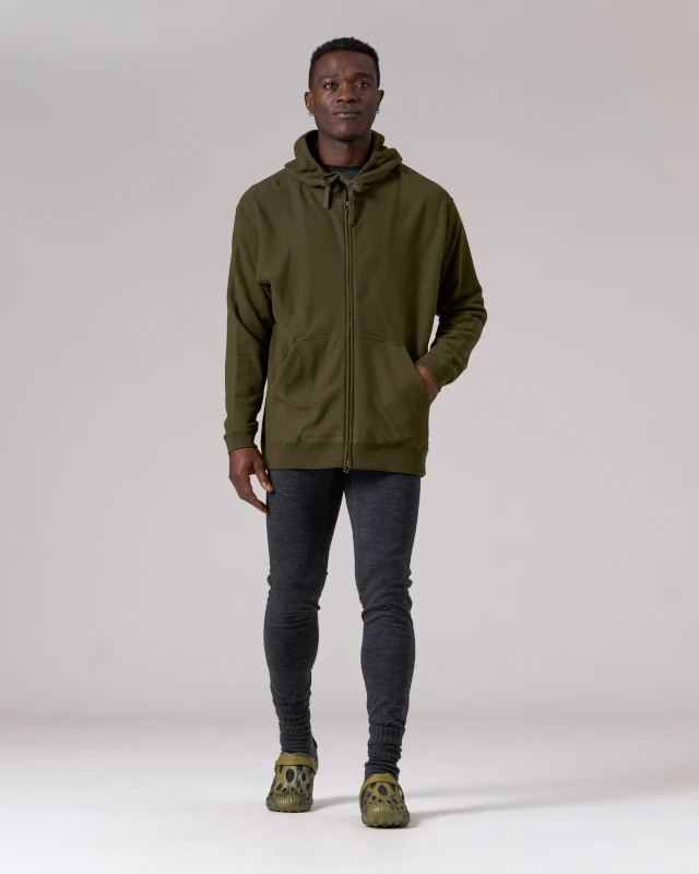 Snow Peak Takibi Sweatshirt Zip Up Hoodie 4 Snow Peak Takibi Sweatshirt Zip Up Hoodie - Image 2