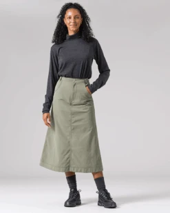 Merino Wool Turtleneck Long Sleeve T-Shirt 11 Merino Wool Turtleneck Long Sleeve T-Shirt -Snow Peak Shop AW24 SW 24AU016 SK 24AW101 0304 png