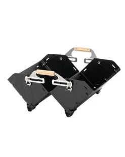 Snow Peak Festival: Stacking Shelf Container 25 In Black 14 Snow Peak Festival: Stacking Shelf Container 25 In Black -Snow Peak Shop FES 037 BK 20230404 SP M4 04413 path