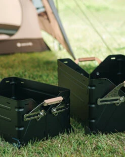 Snow Peak Festival: Stacking Shelf Container 50 In Black -Snow Peak Shop FES 037 BK 20230511 SP M4 05373 1