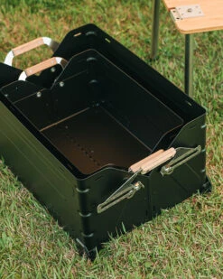 Snow Peak Festival: Stacking Shelf Container 50 In Black -Snow Peak Shop FES 037 BK 20230511 SP M4 05385 eca76b9c 3f4e 4d3e 8371 faffecdf85c7 1