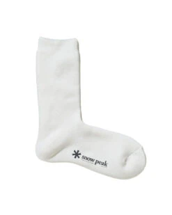 Full Pile Long Socks -Snow Peak Shop Full pile socks UG 656 WH hero