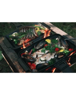 Snow Peak Cast Iron Sandwich Skillet -Snow Peak Shop GR 050s4