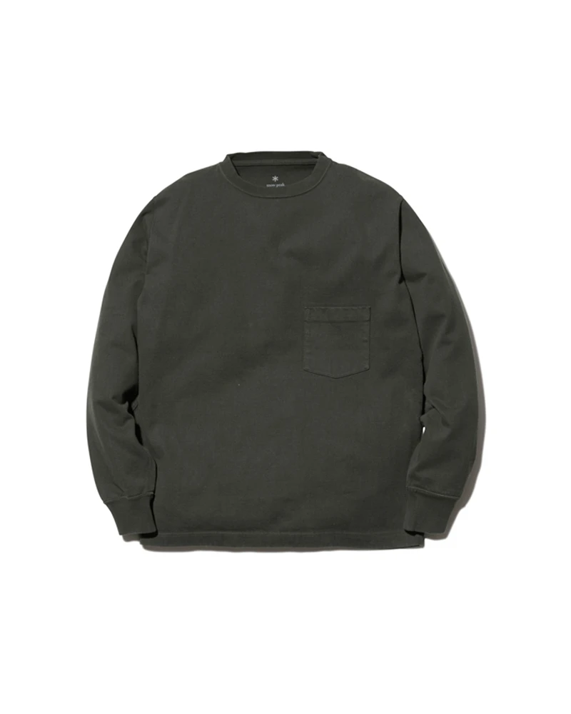 Heavy Cotton Garment Dyed Long Sleeve Crewneck 3 Heavy Cotton Garment Dyed Long Sleeve Crewneck