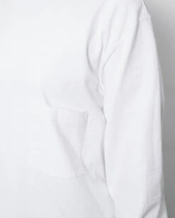 Heavy Cotton Garment Dyed Long Sleeve Crewneck 17 Heavy Cotton Garment Dyed Long Sleeve Crewneck -Snow Peak Shop Heavy Cotton Garment Crew LS SW 20AU101 MossGreen Alt3