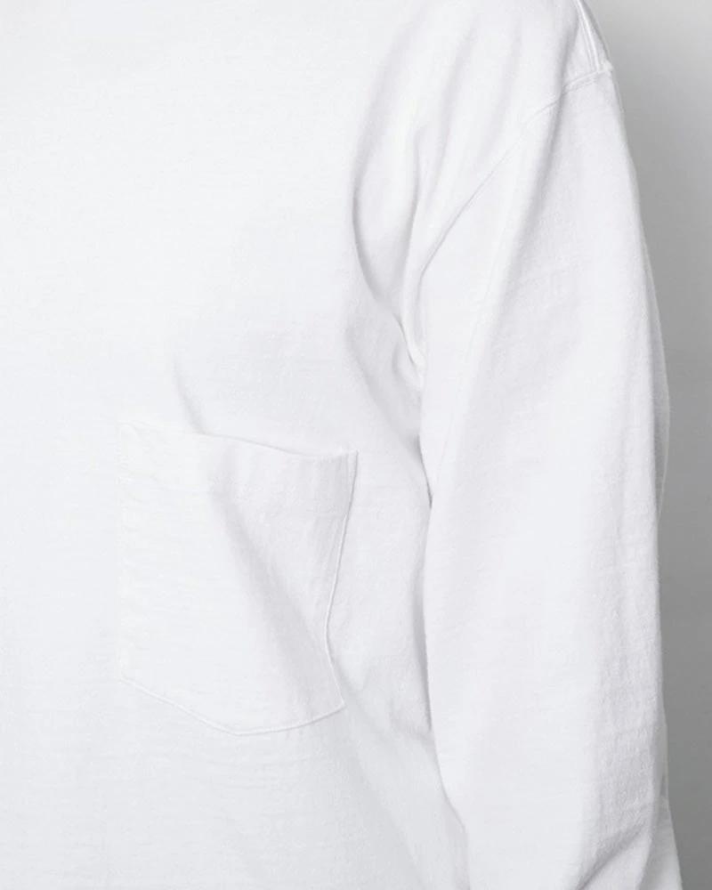 Heavy Cotton Garment Dyed Long Sleeve Crewneck 9 Heavy Cotton Garment Dyed Long Sleeve Crewneck - Image 7