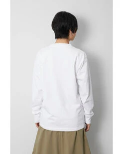 Heavy Cotton Garment Dyed Long Sleeve Crewneck 16 Heavy Cotton Garment Dyed Long Sleeve Crewneck -Snow Peak Shop Heavy Cotton Garment Crew LS SW 20AU101 MossGreen Alt4