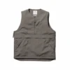 Takibi Weather Cloth Vest -Snow Peak Shop JK 23SU102 Khaki hero 01