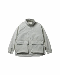 Indigo C/N Anorak -Snow Peak Shop JK 24AU403 Ivory P 1 png