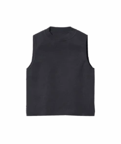 Cotton Nylon Sleeveless Top 14 Cotton Nylon Sleeveless Top -Snow Peak Shop KN 23SW001 Black hero 01
