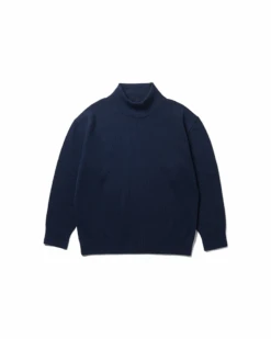 Co/Ny/Pe Knit High Neck