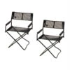 Snow Peak Mesh Folding Chair Set -Snow Peak Shop LV 077M BKSET hero 01