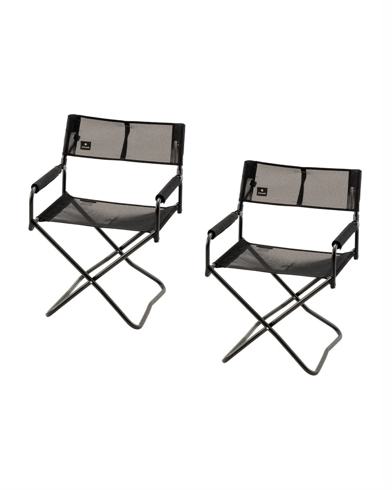 Snow Peak Mesh Folding Chair Set 3 Snow Peak Mesh Folding Chair Set