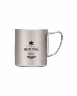 Snow Peak Ti -Double 220 Mug -Snow Peak Shop MG 051FHR3