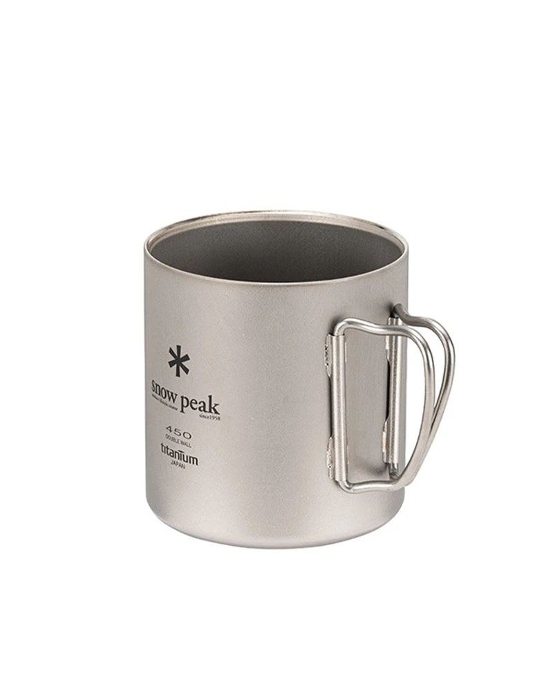 Snow Peak Ti-Double 450 Mug 4 Snow Peak Ti-Double 450 Mug - Image 2