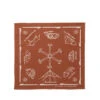 Organic Cotton Noasobi Bandana -Snow Peak Shop Noasobi Bandanna AC 21AU205 Orange Hero 03