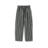 Hand-Woven Cotton Stripe Pants