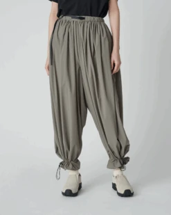 Shadow Ripstop Gather Pants 18 Shadow Ripstop Gather Pants -Snow Peak Shop PA 25SW003 20240506 snowpeak 00253 scaled jpg