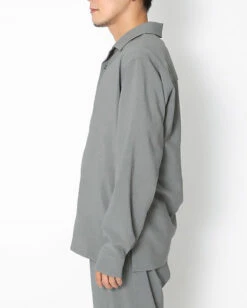 Polyester Light Poplin Shirt -Snow Peak Shop SH 22SU003 alt 03