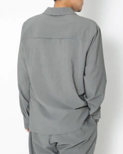 Polyester Light Poplin Shirt -Snow Peak Shop SH 22SU003 alt 04