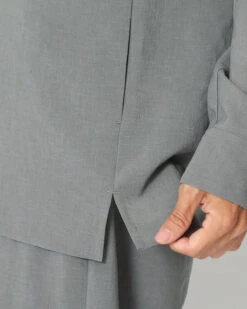 Polyester Light Poplin Shirt -Snow Peak Shop SH 22SU003 alt 09