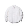 Organic Cotton Poplin Button-Down Shirt 1 Organic Cotton Poplin Button-Down Shirt -Snow Peak Shop SH 22SU401 Wh hero 01