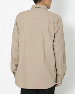 Organic Cotton Poplin Button-Down Shirt -Snow Peak Shop SH 22SU401 alt 05
