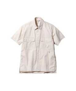 Takibi Light Ripstop Shirt 11 Takibi Light Ripstop Shirt -Snow Peak Shop SH 23SU101 Ecru hero 01