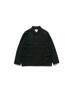 Hybrid Wool Shirt -Snow Peak Shop SH 24AU001 1204 016 jpg