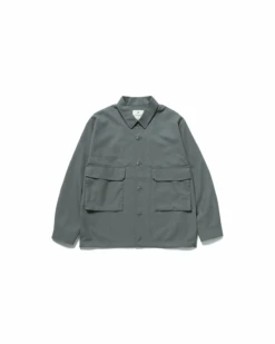 Hybrid Wool Shirt -Snow Peak Shop SH 24AU001 1204 035 jpg