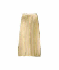 Cotton Nylon Skirt -Snow Peak Shop SK 23SW001 BeigexMustard hero 01