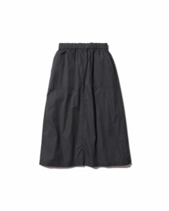 Takibi Light Ripstop Skirt -Snow Peak Shop SK 23SW101 Black hero 01