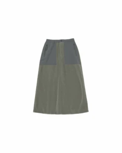 Double Face Fleece Skirt -Snow Peak Shop SK 24AW001 Grey P 1 png