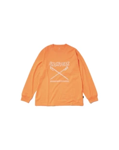 Snow Peak Solid & Delta Stake Long Sleeve T-Shirt