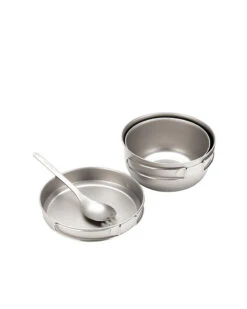 Snow Peak 3 Piece Titanium Cookset -Snow Peak Shop STW 001T alt02