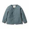 Kids Flexible Insulated Cardigan -Snow Peak Shop SW 23SK001 Balsam Green hero 01 2857d619 3a3b 44b1 8303 e44dc14cceca