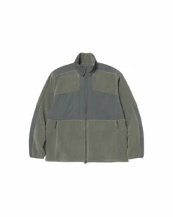 Double Face Fleece Jacket -Snow Peak Shop SW 24AU007 Grey P 1 png