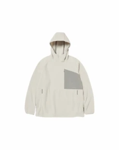 Double Face Fleece Hoodie 16 Double Face Fleece Hoodie -Snow Peak Shop SW 24AU008 Ivory P 1 png