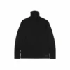 Merino Wool Turtleneck Long Sleeve T-Shirt 1 Merino Wool Turtleneck Long Sleeve T-Shirt -Snow Peak Shop SW 24AU016 Black P 1 png