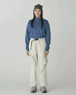 Pe/Wo Hybrid Half Zip T-Shirt 10 Pe/Wo Hybrid Half Zip T-Shirt -Snow Peak Shop SW 24AU018 20231212 snowpeak 00088 jpg