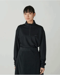 Pe/Wo Hybrid Half Zip T-Shirt 13 Pe/Wo Hybrid Half Zip T-Shirt -Snow Peak Shop SW 24AU018 20231212 snowpeak 00311 jpg