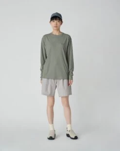Pe Power Dry Long Sleeve T-Shirt -Snow Peak Shop SW 25SU01220240506 snowpeak 00285