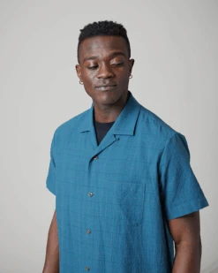 Cotton Polyester Check Shirt -Snow Peak Shop SnowPeak SS23 0720