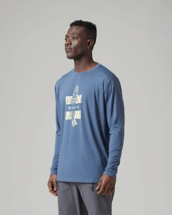 Toned Trout Graphic Long Sleeve T-Shirt 11 Toned Trout Graphic Long Sleeve T-Shirt -Snow Peak Shop SnowPeak SS23 0759